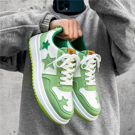 New Summer Casual Versatile Hight Increasing Board Shoes Men