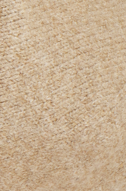 Yumi Oatmeal Soft Knitted Beret