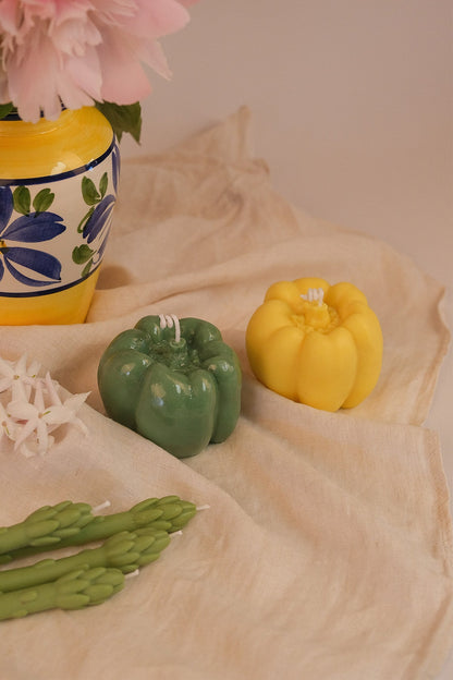Bell Pepper Shaped Candle