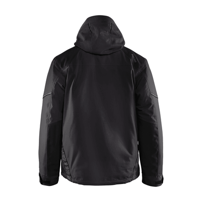 Blaklader 4881 Waterproof and Windproof Winter Jacket Hooded Black Large