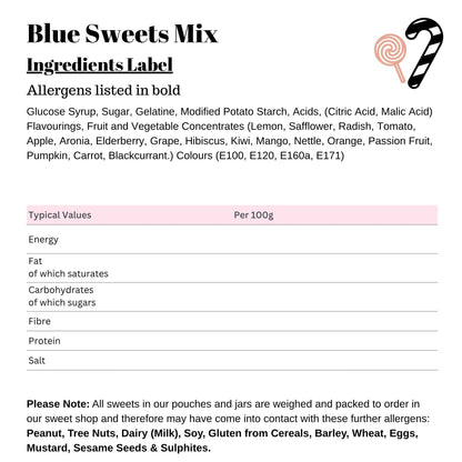 Blue Sweets Mix
