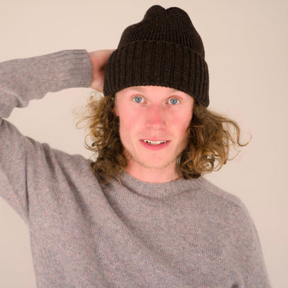 Lambswool - Furrow Hat - Cocoa