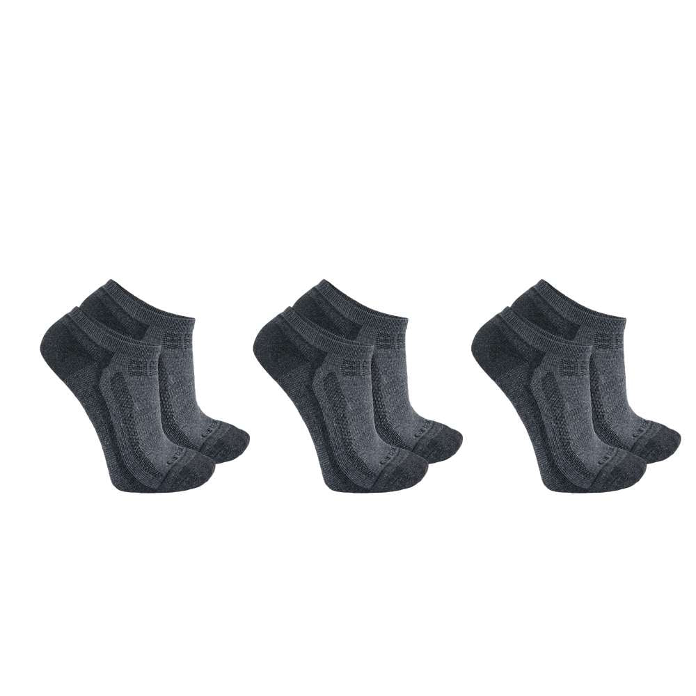 Carhartt SL3283M FORCE Midweight Low Cut Sock 3 Pack