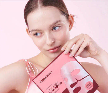 EQQUALBERRY PDRN Collagen Hydrogel Face Masks