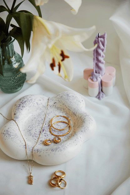 Flower Shaped Jewellery Tray
