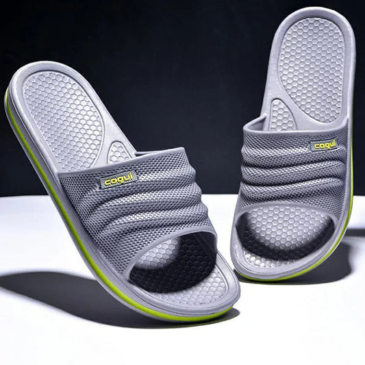 Men Slipper for Home Beach Slippers Women Non-slip Bath Female Slippers Outdoors Man 2024 Summer Shoes Unisex Indoor Slippers