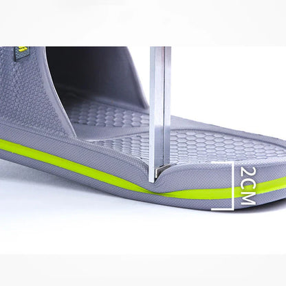Men Slipper for Home Beach Slippers Women Non-slip Bath Female Slippers Outdoors Man 2024 Summer Shoes Unisex Indoor Slippers