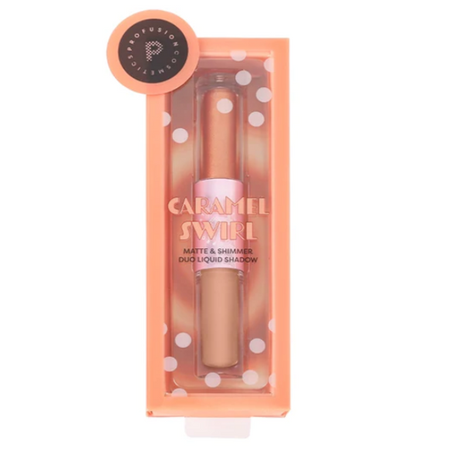 I 🖤 BOBA | CARAMEL SWIRL EYESHADOW DUO