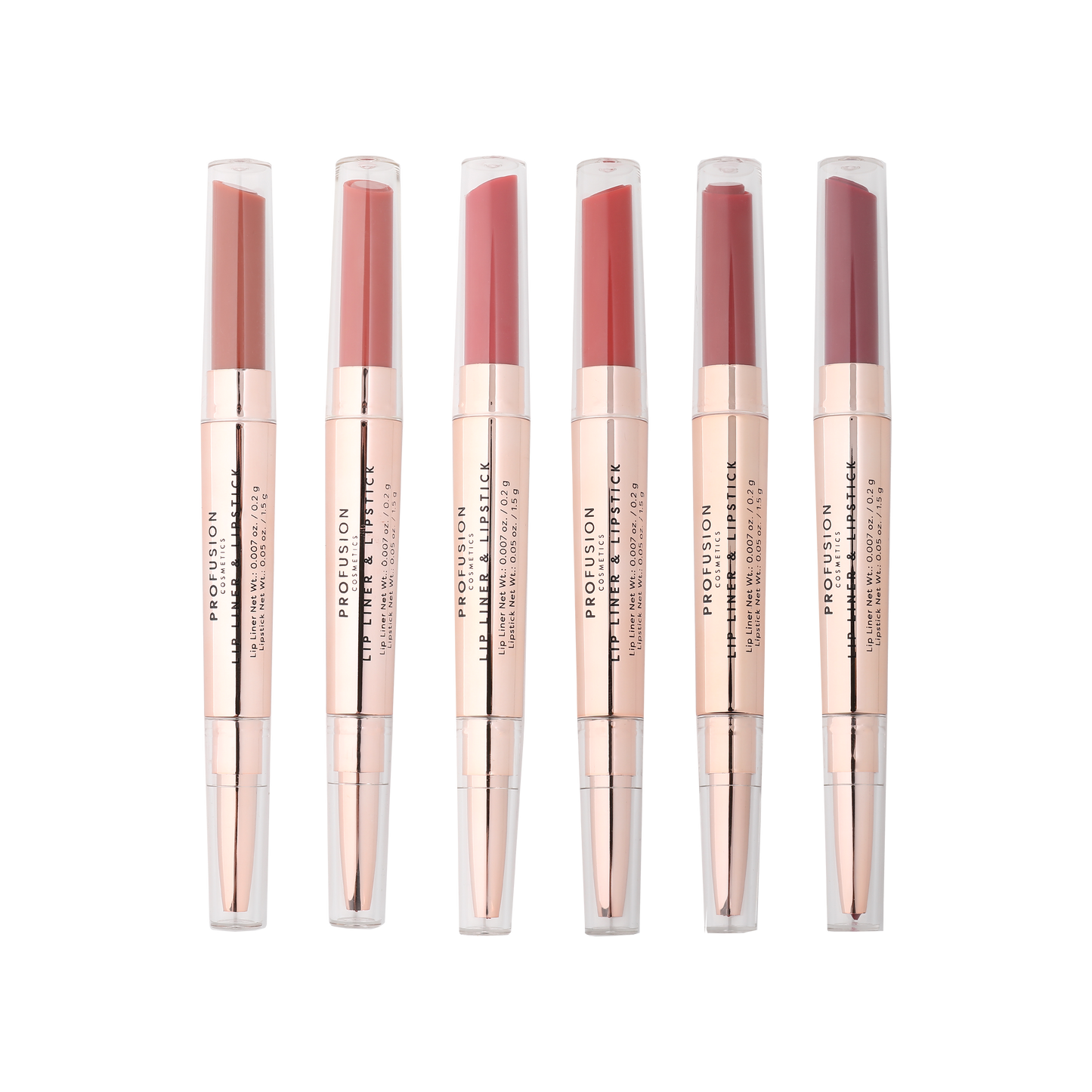 LUNAR LIPS - 6 PC LIPSTICK AND LIP LINER SET