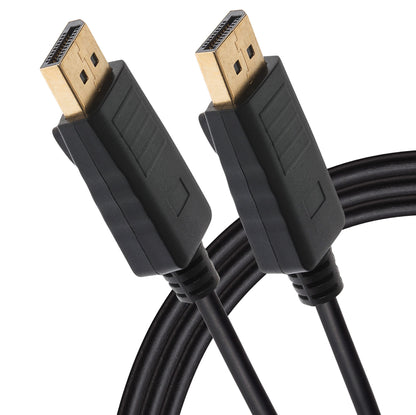Maplin Premium 4K Ultra HD DisplayPort to DisplayPort Cable - Black