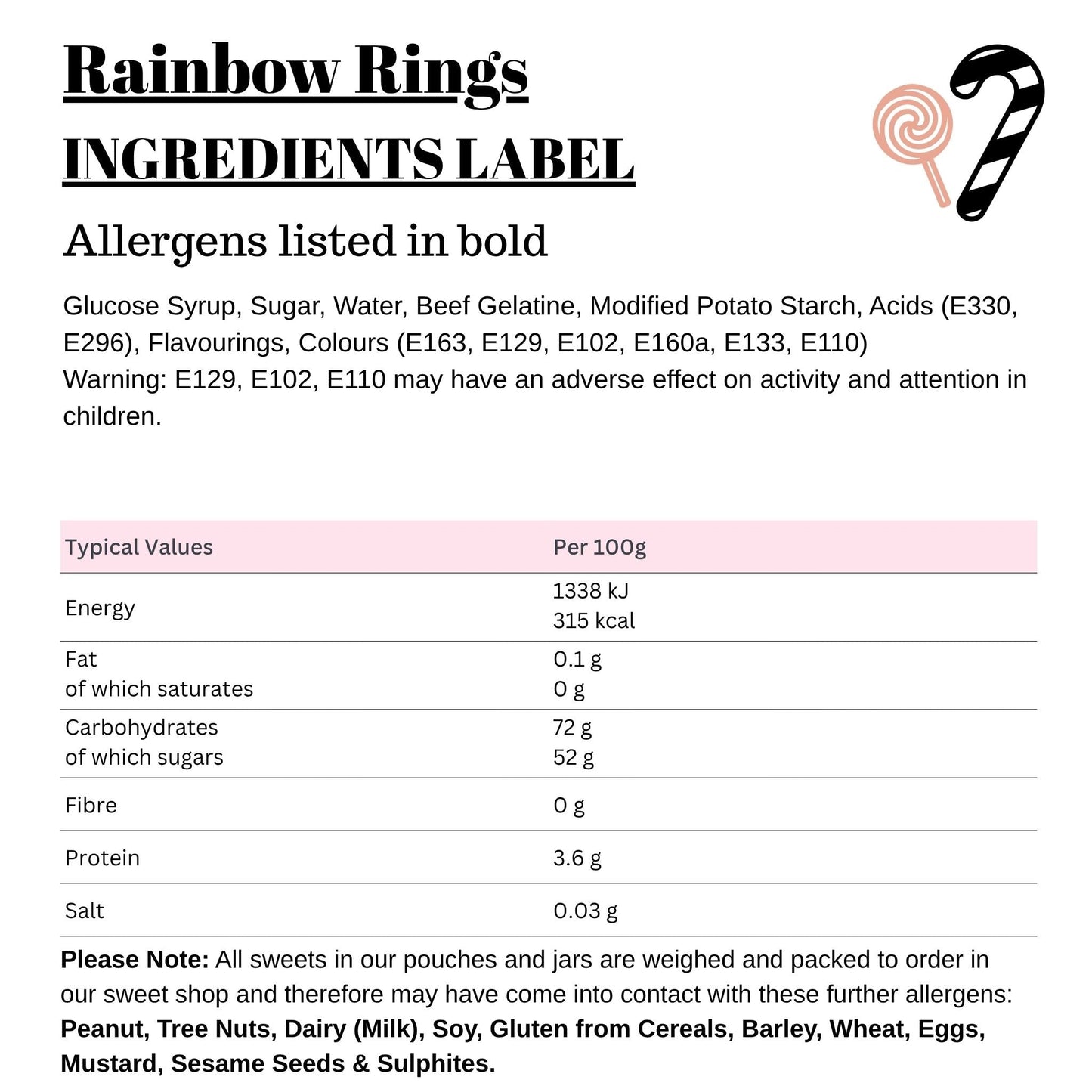 Rainbow Rings