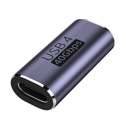 NNBILI USB Type-C Adapter For Macbook 90 Degree Quick Charge Converter Male To Female 100W 5A 40gbps PD Data Transfer 8K60HZ ﻿ ﻿