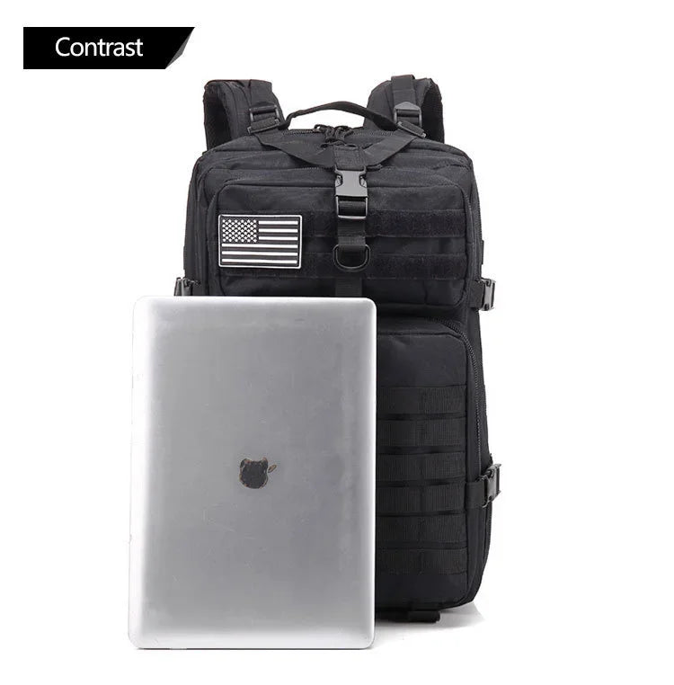 QT&QY 30/50L Tactical Backpacks Man Traveling Bags Survival Outdoor 3P Assault Pack EDC Molle Pack hiking Trekking Hunting Bag