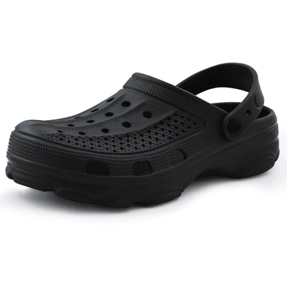 Crestar Fashion Design Sandals New Women Men Breathable Garden Clogs Shoes Outdoor EVA Holes Beach Shoes Summer House Slippers