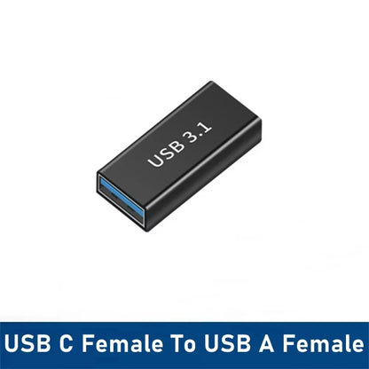 NNBILI 90 Degree Right Angle USB 3.0 Extension Adapter Upward Elbow USB Connector For PC Male to Female Extension Plug Converter