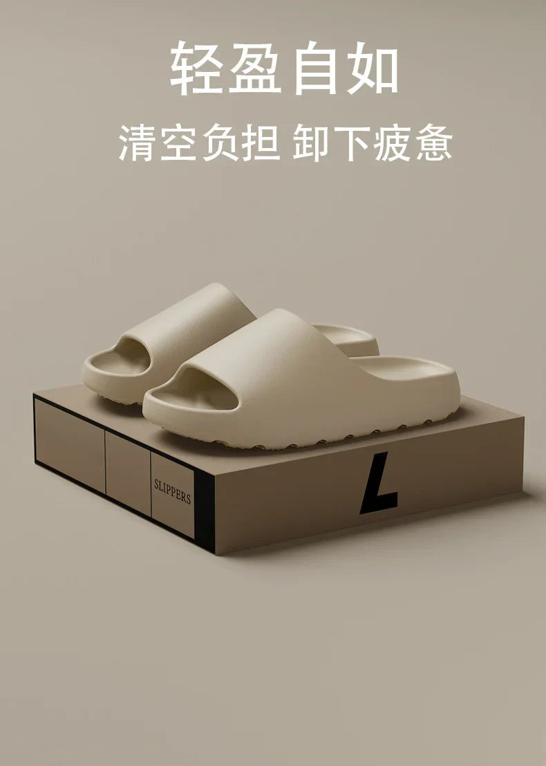 Casual Innovative Design Shoes Men EVA Soft-soled Lightweight Home Slippers High-quality Exclusive Brand Slides In stock