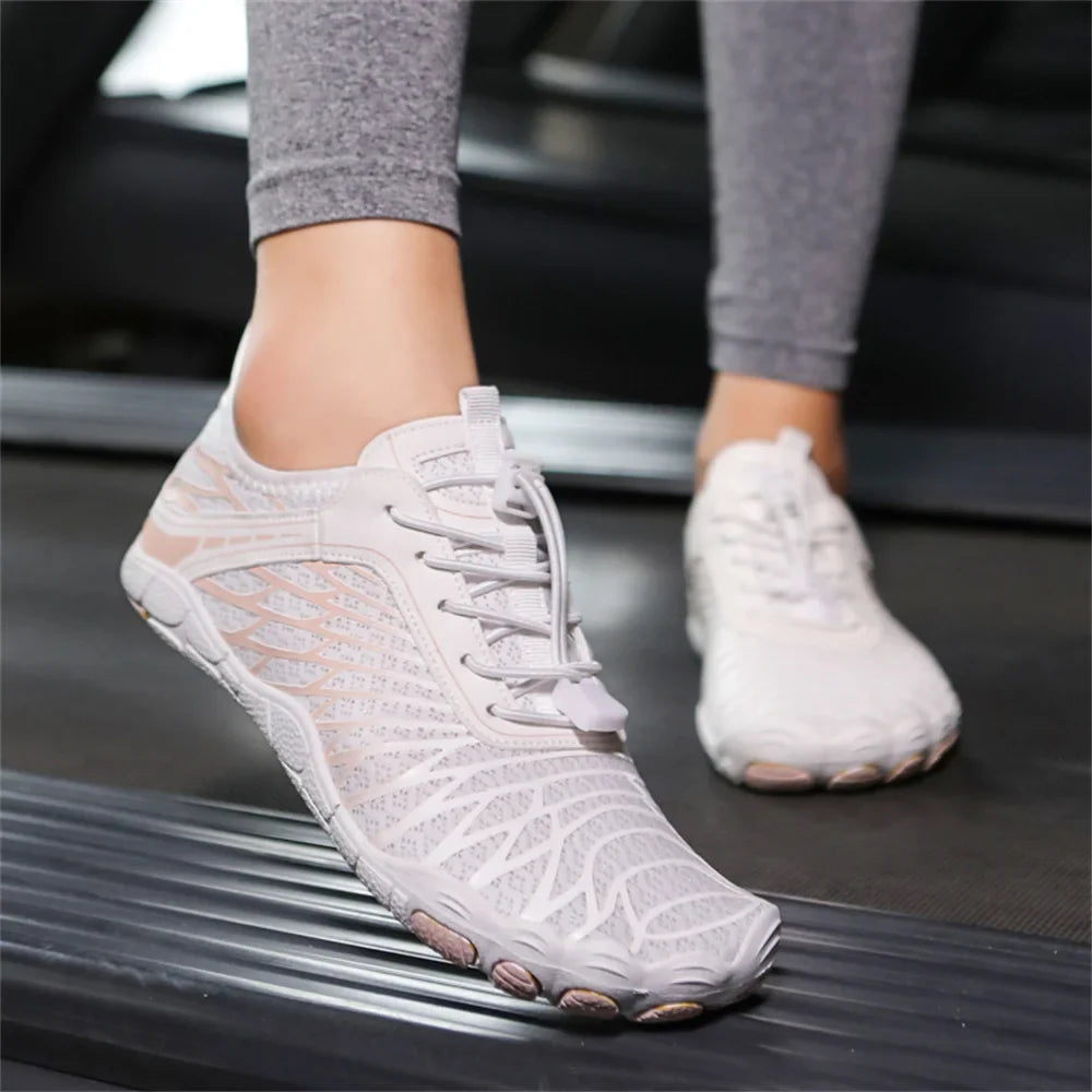 Aqua Shoes For Women Men Barefoot Water Shoes Anti-Slip Quick-Drying Outdoor Beach Upstream Wading Swimming Shoe Sneakers Unisex