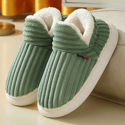 Asgard Classic Plush Slippers For Women Winter 2024 New Outdoor Fluffy Warm Boots Leisure Cotton Shoes Indoor Cozy Home Slides