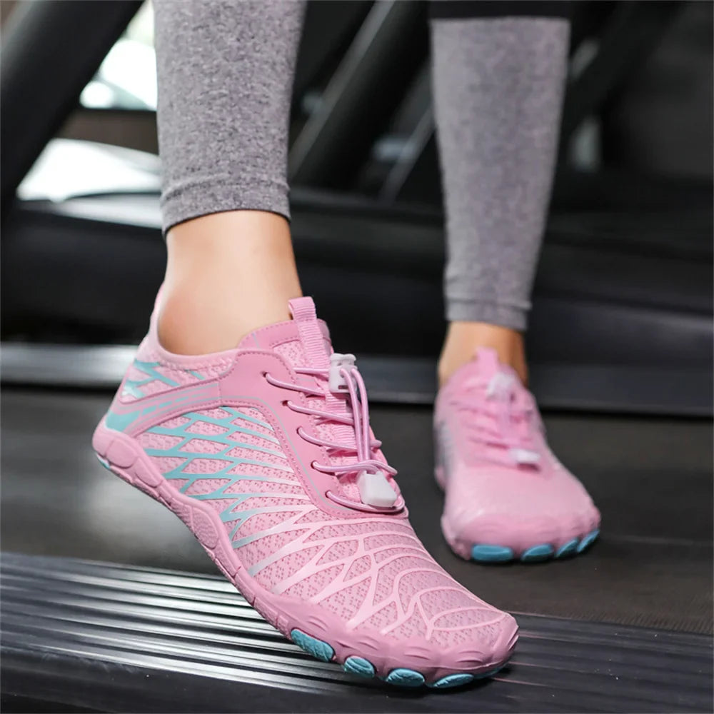 Aqua Shoes For Women Men Barefoot Water Shoes Anti-Slip Quick-Drying Outdoor Beach Upstream Wading Swimming Shoe Sneakers Unisex