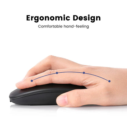 Rechargeable Wireless Mouse Bluetooth Mouse Computer  Ergonomic Mini Usb Mause 2.4Ghz Silent Macbook Optical Mice For Laptop Pc