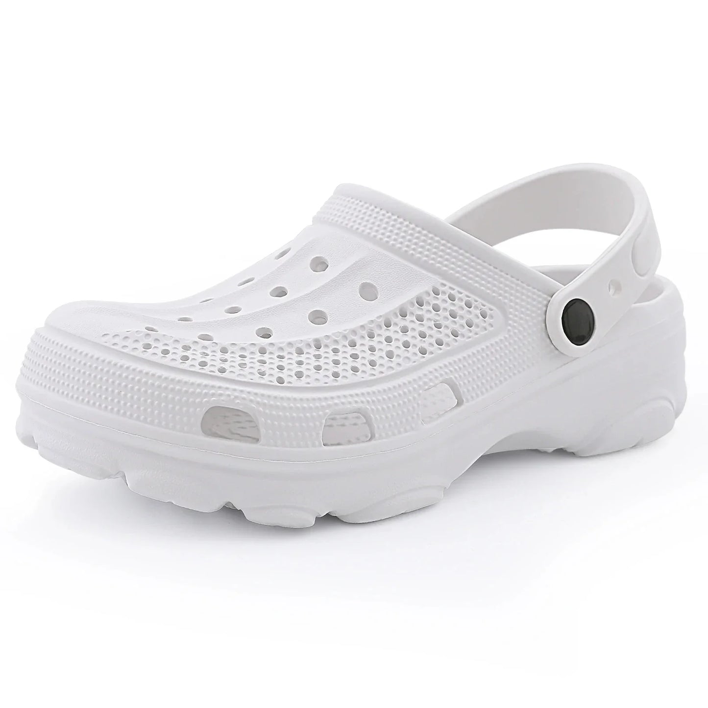 Crestar Fashion Design Sandals New Women Men Breathable Garden Clogs Shoes Outdoor EVA Holes Beach Shoes Summer House Slippers