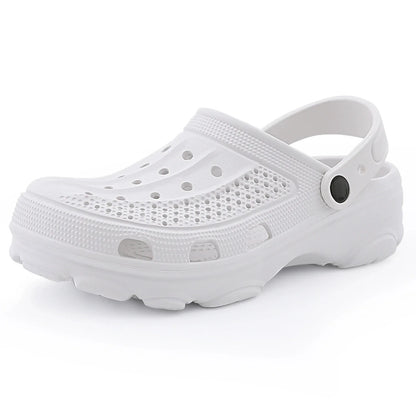 Crestar Fashion Design Sandals New Women Men Breathable Garden Clogs Shoes Outdoor EVA Holes Beach Shoes Summer House Slippers