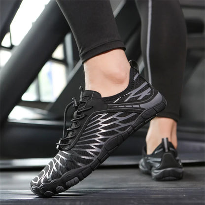 Aqua Shoes For Women Men Barefoot Water Shoes Anti-Slip Quick-Drying Outdoor Beach Upstream Wading Swimming Shoe Sneakers Unisex