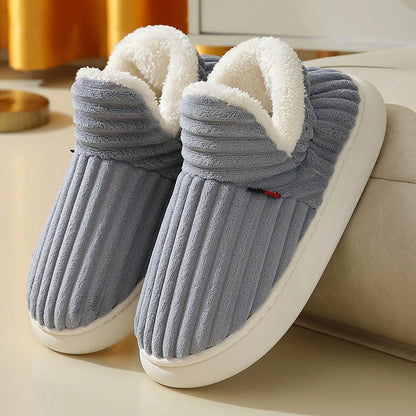 Asgard Classic Plush Slippers For Women Winter 2024 New Outdoor Fluffy Warm Boots Leisure Cotton Shoes Indoor Cozy Home Slides