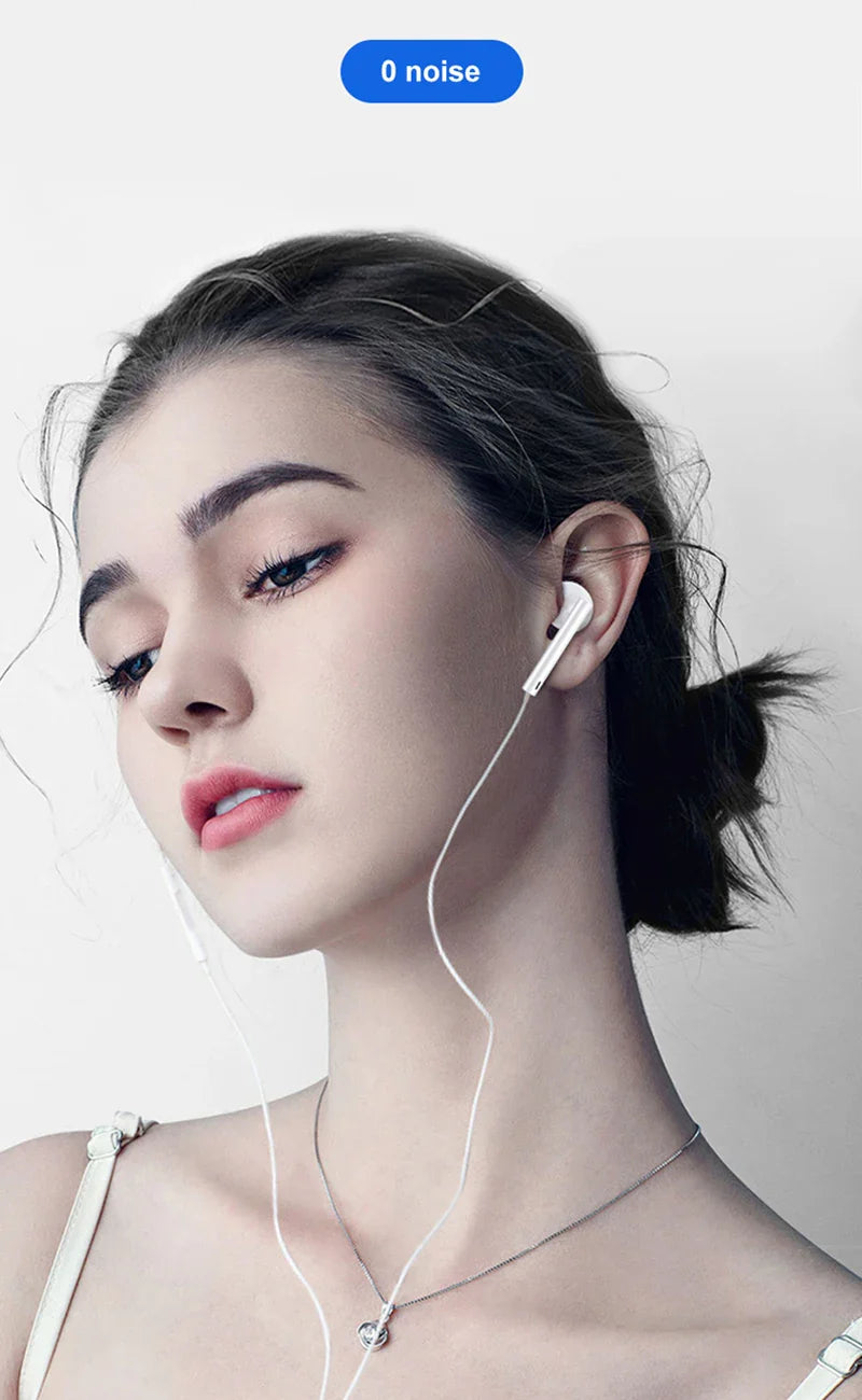 Original Type C Wired Headphone For Xiaomi Mi 14 13 12 Pro Ultra Lite 3.5MM Earphone Redmi Poco Huawei Samsung Earbuds Headset