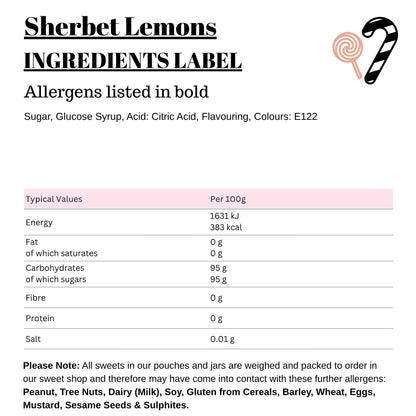 Sherbet Lemons