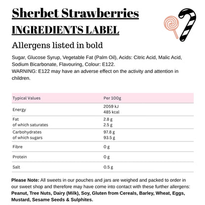 Sherbet Strawberries