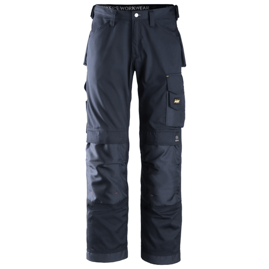 Snickers 3311 Craftsmen Trousers, CoolTwill Navy Blue 35" Waist 30" Leg - Snickers Size 96