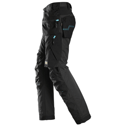 Snickers 6210 LiteWork, 37.5® Holster Pocket Work Trousers Black / 88 (30" Waist, 30" Leg)