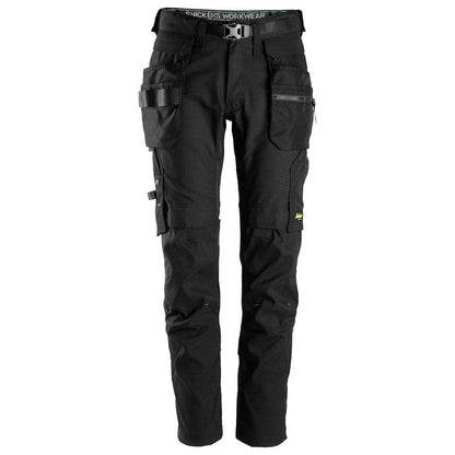 Snickers 6972  FlexiWork, Work Trousers+ Detachable Holster Pockets 30" Waist - 32" Leg