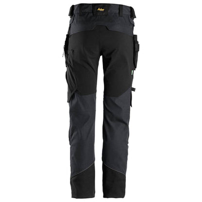 Snickers 6972  FlexiWork, Work Trousers+ Detachable Holster Pockets 30" Waist - 32" Leg