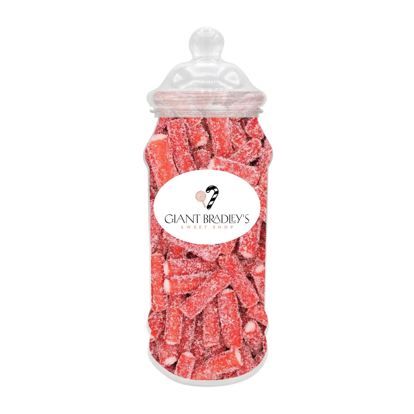 Sour Strawberry Pencil Bites