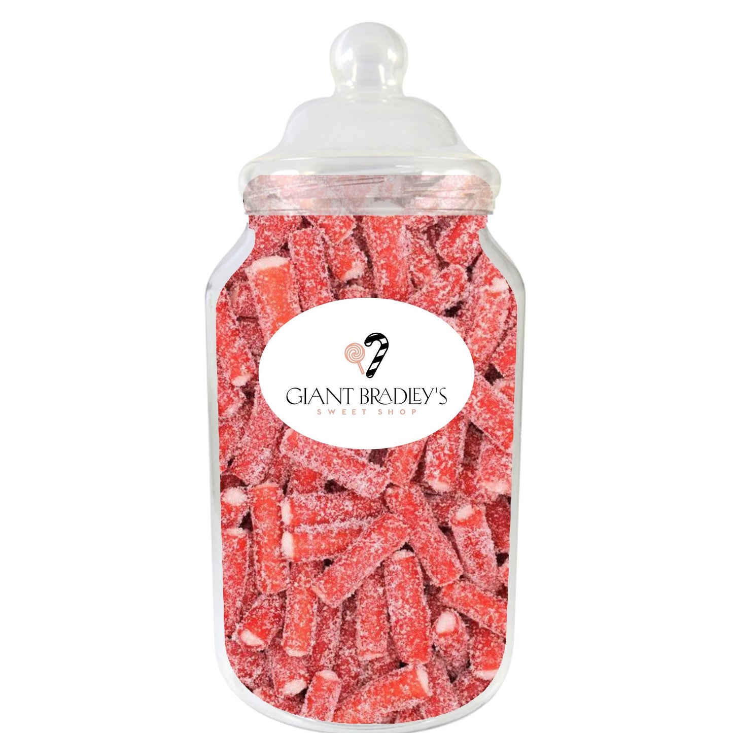 Sour Strawberry Pencil Bites