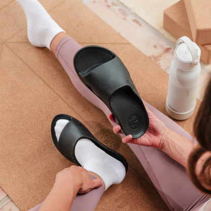 SpaSole Slider - Women's - Black