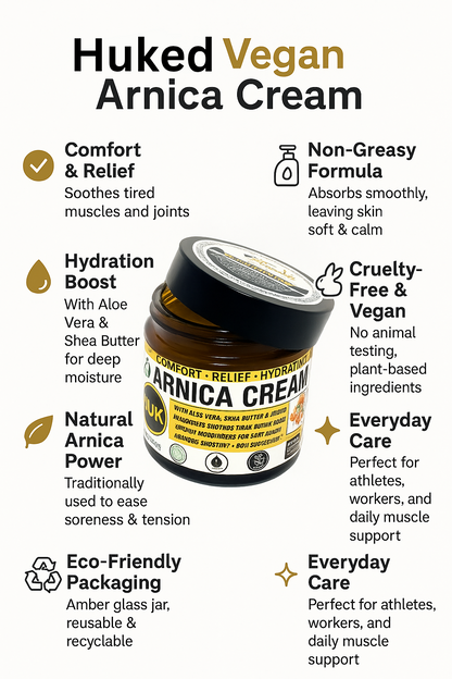 Vegan Arnica Cream - Muscle & Joint Relief