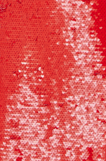 Yumi Red Sequin Mini Skirt