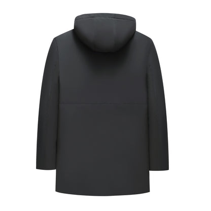 New Winter Mens Hooded Padded Jacket