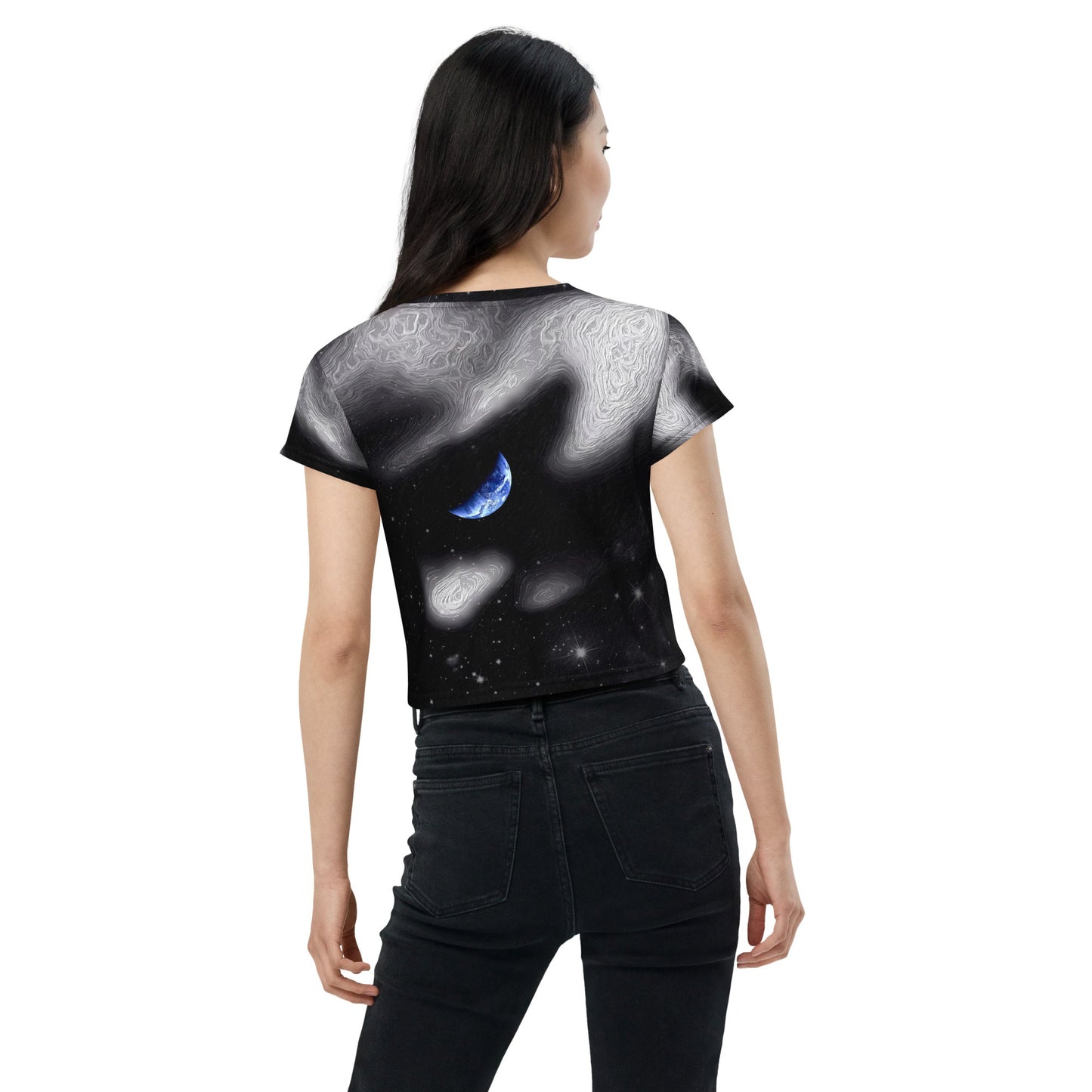 In The Quiet of Your Mind - Womens Crop Tee