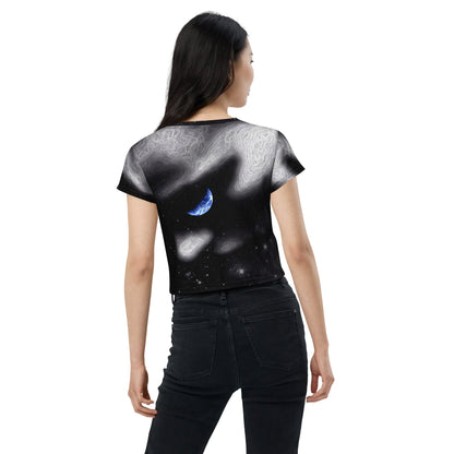 In The Quiet of Your Mind - Womens Crop Tee