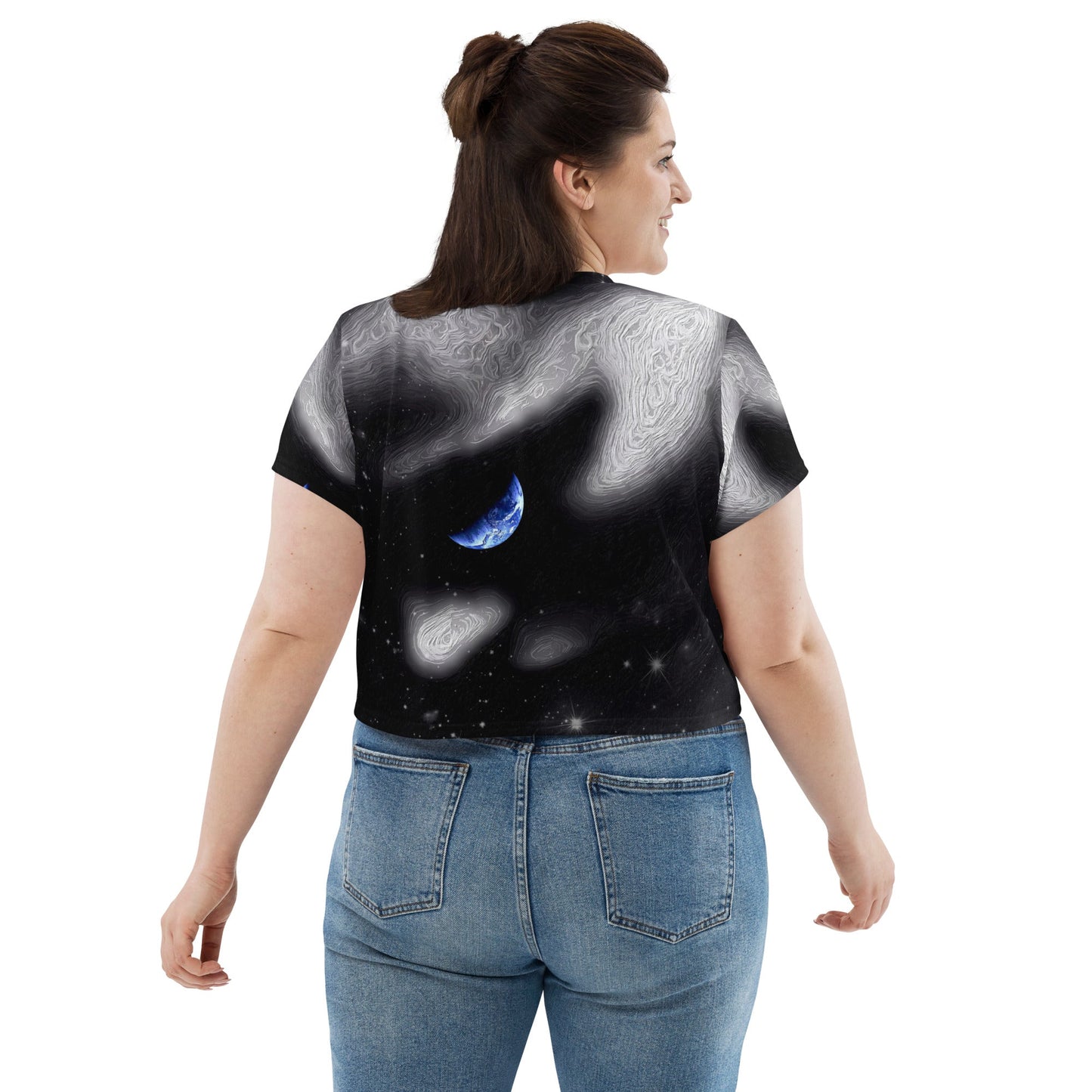 In The Quiet of Your Mind - Womens Crop Tee