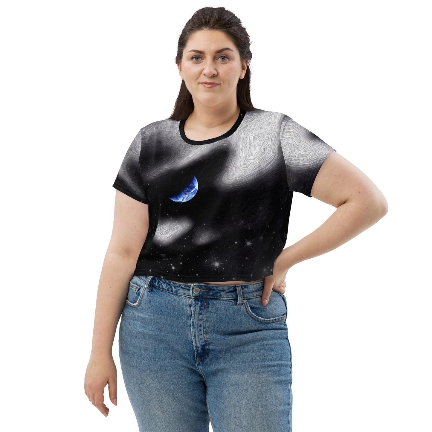 In The Quiet of Your Mind - Womens Crop Tee