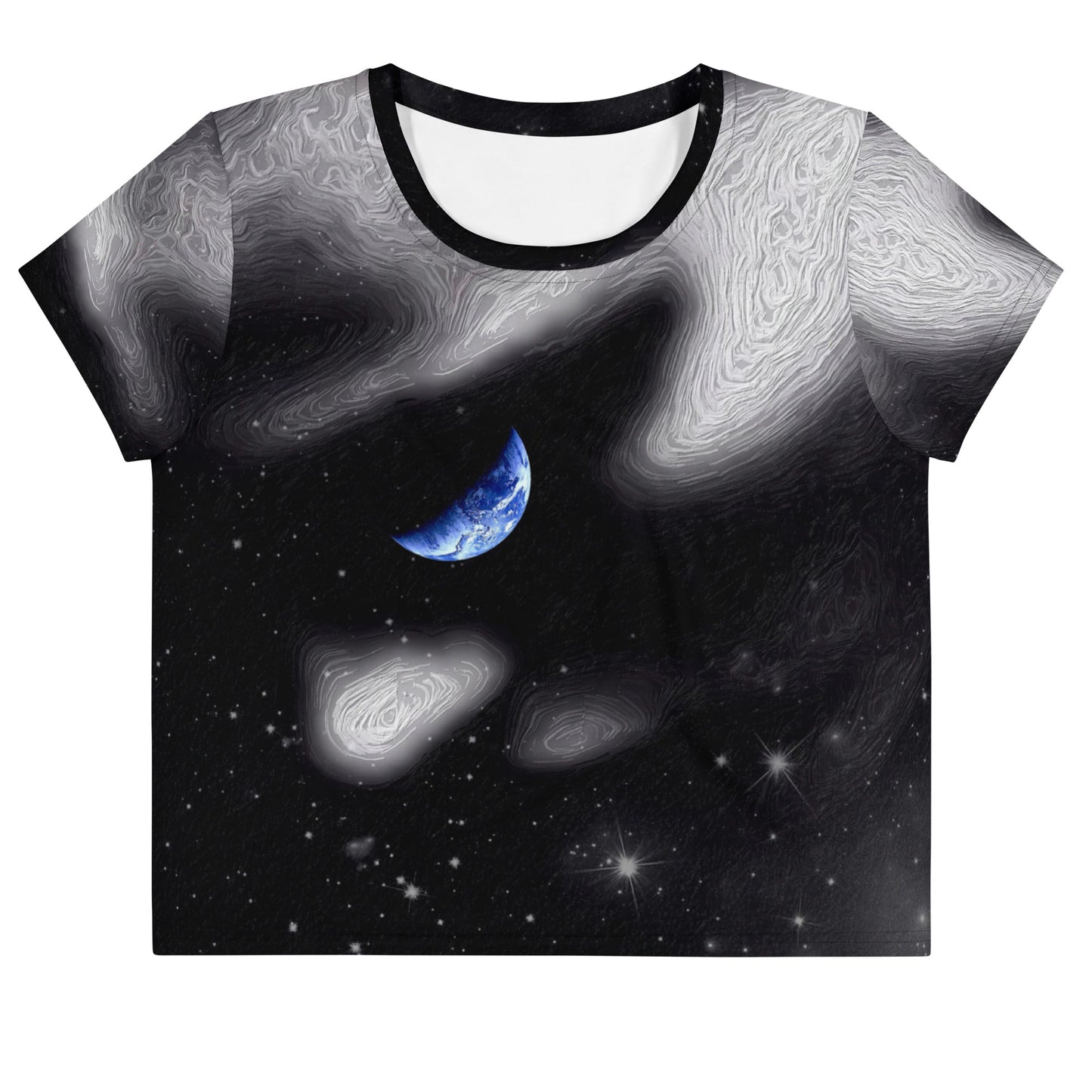 In The Quiet of Your Mind - Womens Crop Tee