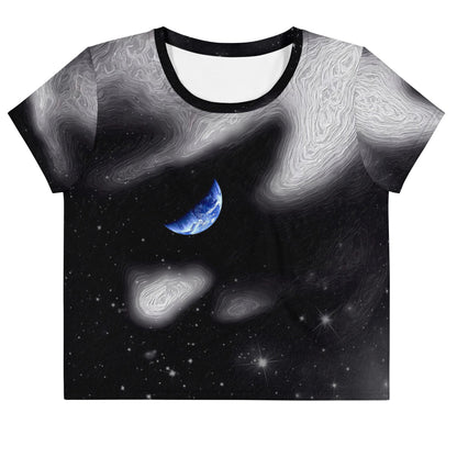 In The Quiet of Your Mind - Womens Crop Tee