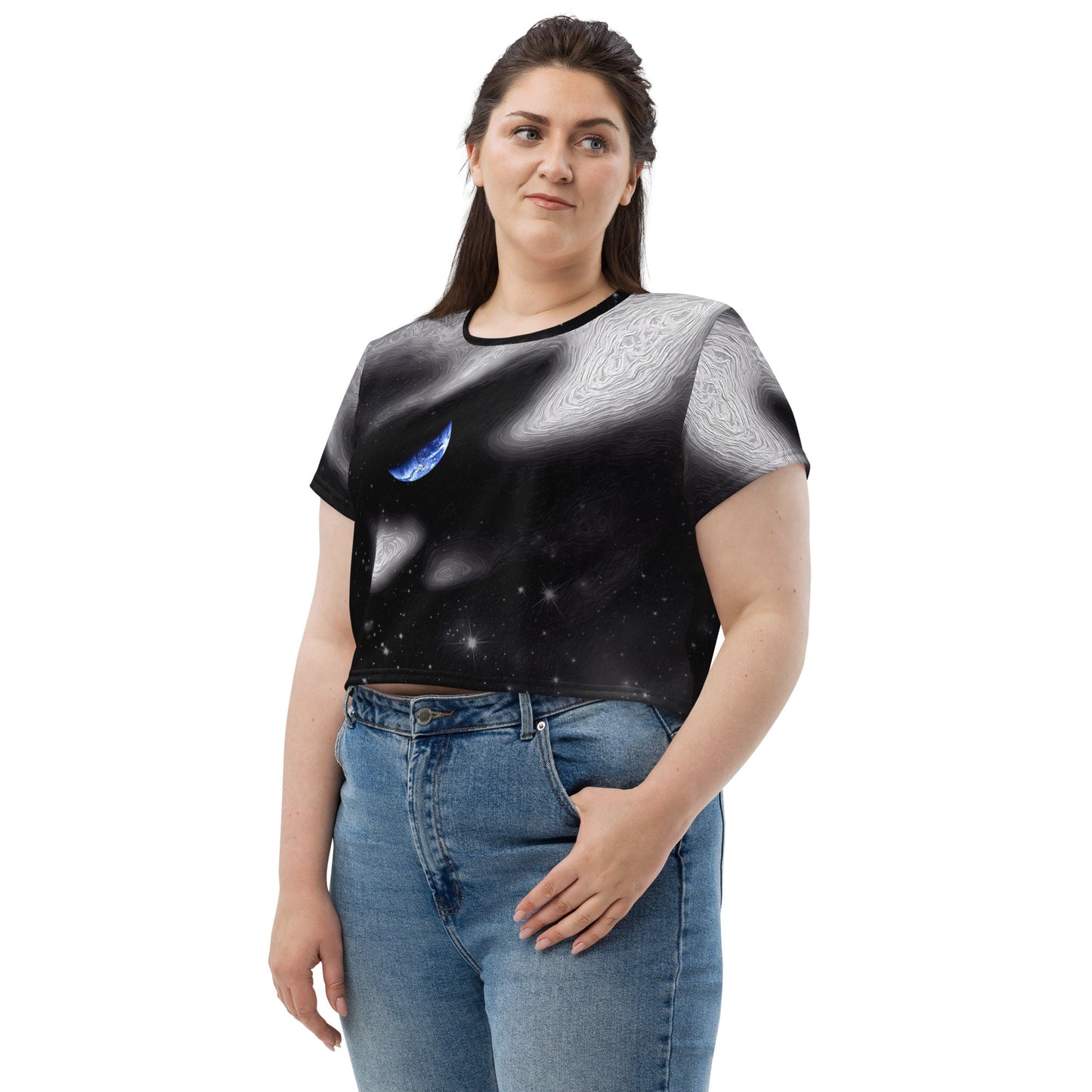In The Quiet of Your Mind - Womens Crop Tee