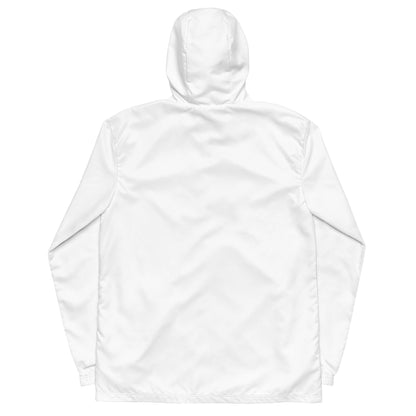 iSAW Mens White Windbreaker