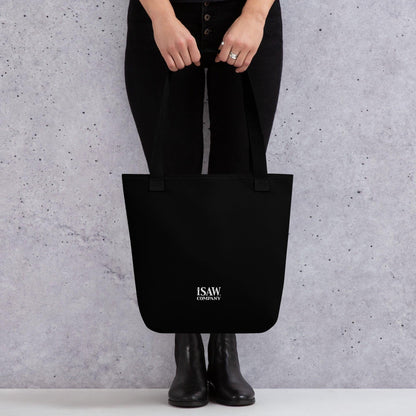 iSAW Black Tote Bag
